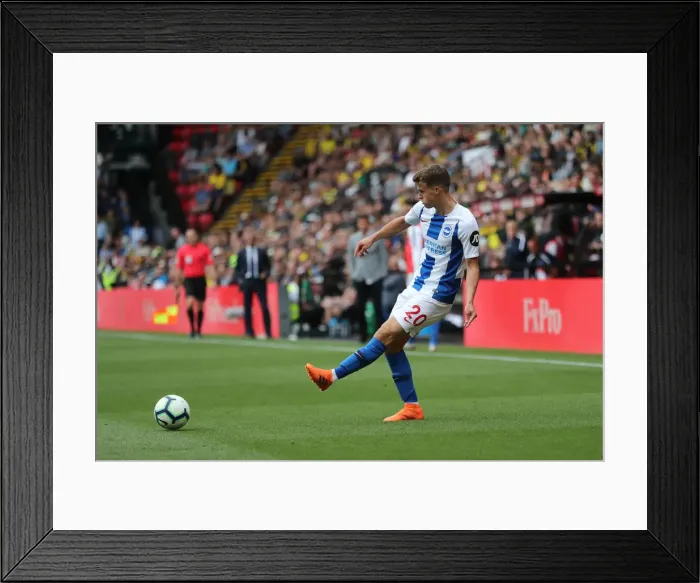 Framed Print : Premier League Showdown: Watford vs. Brighton and Hove Albion at Vicarage Road (11AUG18) Framed Print : Premier League Showdown: Watford vs. Brighton and Hove Albion at Vicarage Road (11AUG18)