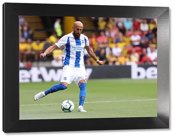 Bruno of Brighton and Hove Albion Faces Off Against Watford in Premier League Clash (11AUG18)