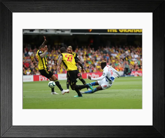 Framed Print : Premier League Showdown: Watford vs. Brighton & Hove Albion at Vicarage Road (11AUG18) Framed Print : Premier League Showdown: Watford vs. Brighton & Hove Albion at Vicarage Road (11AUG18)