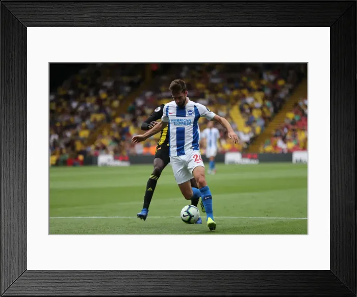 Framed Print : Premier League Showdown: Watford vs. Brighton & Hove Albion at Vicarage Road (11AUG18) Framed Print : Premier League Showdown: Watford vs. Brighton & Hove Albion at Vicarage Road (11AUG18)