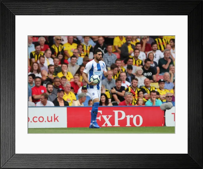 Framed Print : Premier League Showdown: Watford vs. Brighton and Hove Albion at Vicarage Road (11AUG18) Framed Print : Premier League Showdown: Watford vs. Brighton and Hove Albion at Vicarage Road (11AUG18)