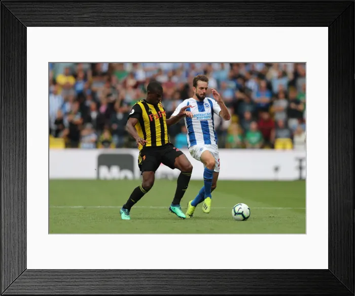 Framed Print : Premier League Showdown: Watford vs. Brighton and Hove Albion at Vicarage Road (11AUG18) Framed Print : Premier League Showdown: Watford vs. Brighton and Hove Albion at Vicarage Road (11AUG18)