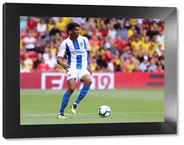 Bernardo Fernandes da Silva Junior in Action: Watford vs. Brighton and Hove Albion, Premier League (11th August 2018)