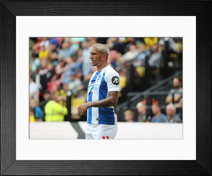 Framed Print : Premier League Showdown: Watford vs. Brighton and Hove Albion at Vicarage Road (11AUG18) Framed Print : Premier League Showdown: Watford vs. Brighton and Hove Albion at Vicarage Road (11AUG18)