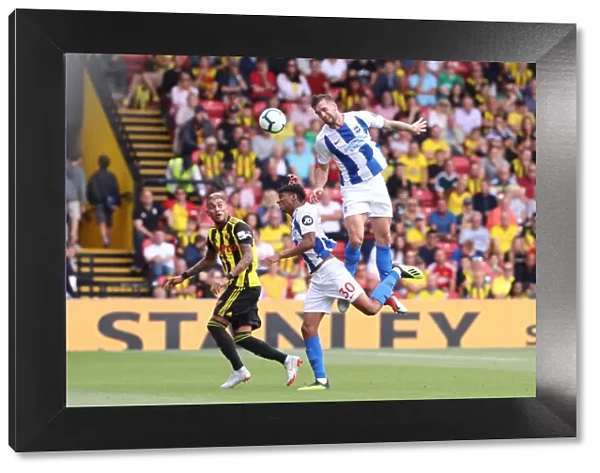 Competing for Supremacy: Duffy and Fernandes vs. Pereyra in the Premier League Clash between Watford and Brighton & Hove Albion (11AUG18)