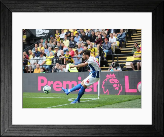 Framed Print : Premier League Showdown: Watford vs. Brighton and Hove Albion at Vicarage Road (11AUG18) Framed Print : Premier League Showdown: Watford vs. Brighton and Hove Albion at Vicarage Road (11AUG18)