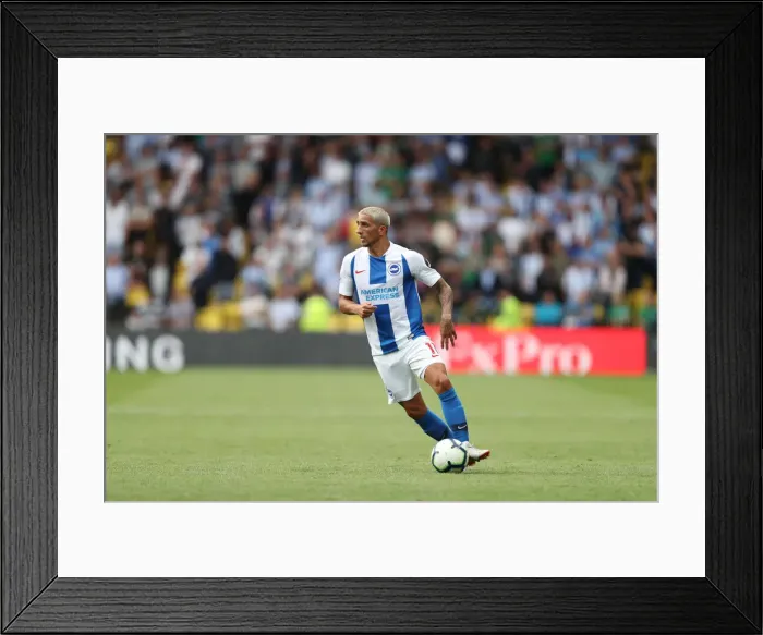 Framed Print : Premier League Showdown: Watford vs. Brighton & Hove Albion at Vicarage Road (11AUG18) Framed Print : Premier League Showdown: Watford vs. Brighton & Hove Albion at Vicarage Road (11AUG18)