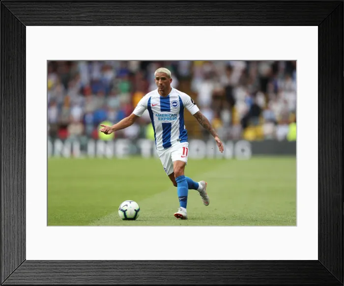 Framed Print : Premier League Showdown: Watford vs. Brighton & Hove Albion at Vicarage Road (11AUG18) Framed Print : Premier League Showdown: Watford vs. Brighton & Hove Albion at Vicarage Road (11AUG18)