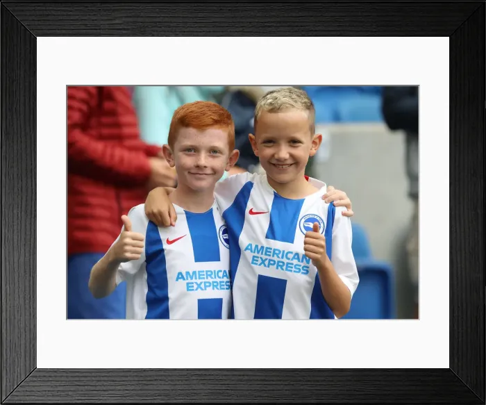 Framed Print : Premier League Showdown: Brighton and Hove Albion vs Manchester United (19th August 2018) - American Express Community Stadium Framed Print : Premier League Showdown: Brighton and Hove Albion vs Manchester United (19th August 2018) - American Express Community Stadium