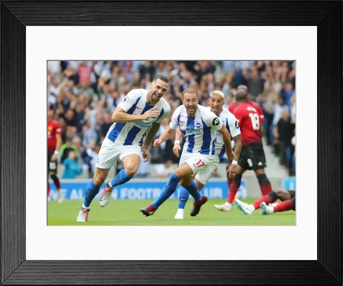 Framed Print : Brighton and Hove Albion vs Manchester United: Premier League Showdown at American Express Community Stadium (19th August 2018) Framed Print : Brighton and Hove Albion vs Manchester United: Premier League Showdown at American Express Community Stadium (19th August 2018)