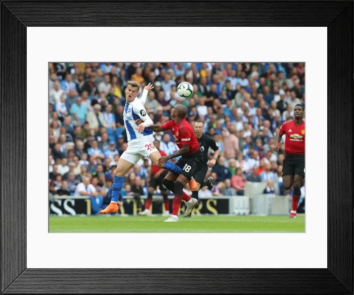Framed Print : Brighton and Hove Albion vs Manchester United: Premier League Showdown at American Express Community Stadium (19th August 2018) Framed Print : Brighton and Hove Albion vs Manchester United: Premier League Showdown at American Express Community Stadium (19th August 2018)