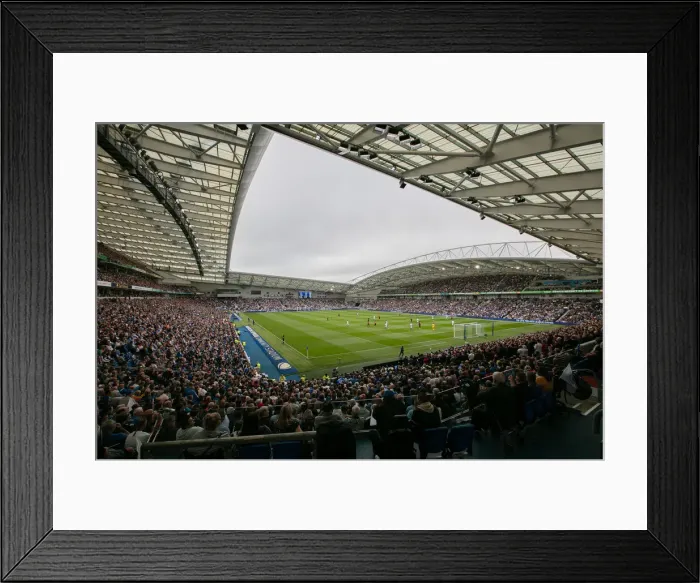Framed Print : Brighton and Hove Albion vs Manchester United: Premier League Showdown at American Express Community Stadium (19th August 2018) Framed Print : Brighton and Hove Albion vs Manchester United: Premier League Showdown at American Express Community Stadium (19th August 2018)