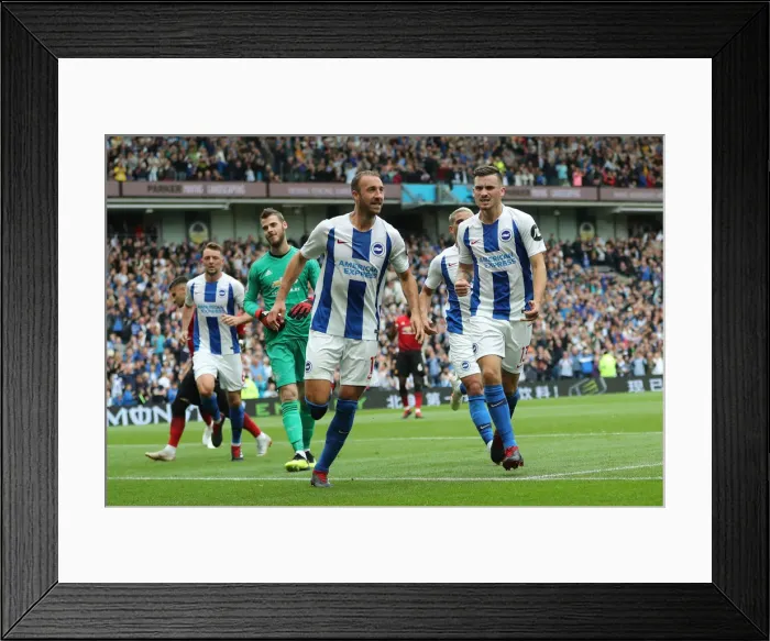 Framed Print : Brighton and Hove Albion vs Manchester United: Premier League Showdown at American Express Community Stadium (19th August 2018) Framed Print : Brighton and Hove Albion vs Manchester United: Premier League Showdown at American Express Community Stadium (19th August 2018)