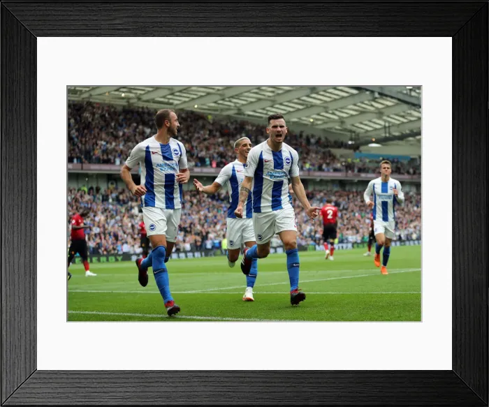 Framed Print : Brighton and Hove Albion vs Manchester United: Premier League Showdown at American Express Community Stadium (19th August 2018) Framed Print : Brighton and Hove Albion vs Manchester United: Premier League Showdown at American Express Community Stadium (19th August 2018)