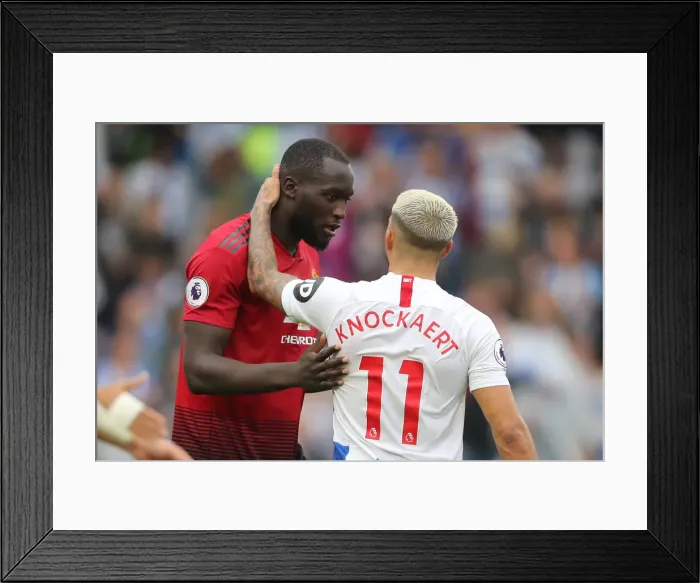 Framed Print : Brighton and Hove Albion vs Manchester United: Premier League Showdown at American Express Community Stadium (19th August 2018) Framed Print : Brighton and Hove Albion vs Manchester United: Premier League Showdown at American Express Community Stadium (19th August 2018)