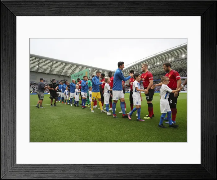 Framed Print : Brighton and Hove Albion vs Manchester United: Premier League Showdown at American Express Community Stadium (19th August 2018) Framed Print : Brighton and Hove Albion vs Manchester United: Premier League Showdown at American Express Community Stadium (19th August 2018)