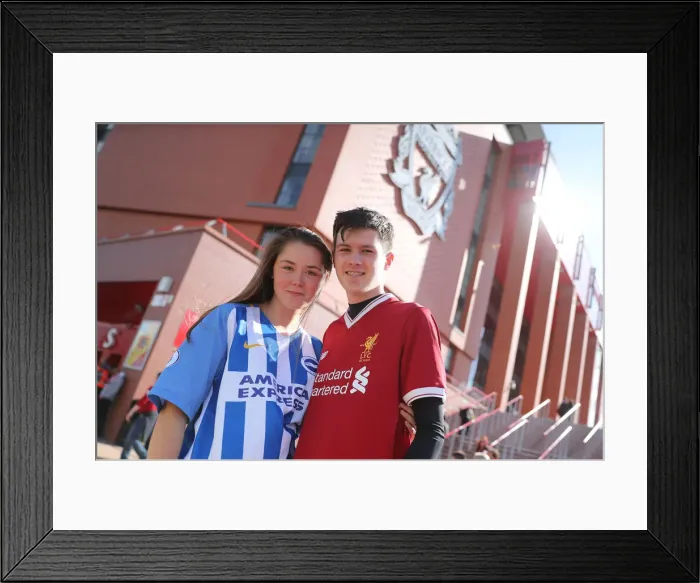 Framed Print : Premier League Showdown: Liverpool vs. Brighton and Hove Albion at Anfield (25AUG18)