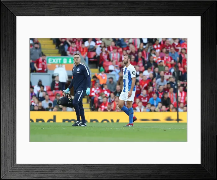 Framed Print : Premier League Showdown: Liverpool vs. Brighton and Hove Albion at Anfield (25AUG18) Framed Print : Premier League Showdown: Liverpool vs. Brighton and Hove Albion at Anfield (25AUG18)