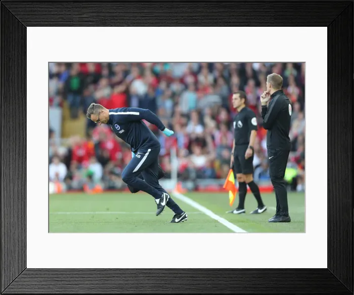 Framed Print : Premier League Showdown: Liverpool vs. Brighton and Hove Albion at Anfield (25AUG18) Framed Print : Premier League Showdown: Liverpool vs. Brighton and Hove Albion at Anfield (25AUG18)