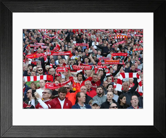 Framed Print : Premier League Showdown: Liverpool vs. Brighton and Hove Albion at Anfield (25AUG18) Framed Print : Premier League Showdown: Liverpool vs. Brighton and Hove Albion at Anfield (25AUG18)