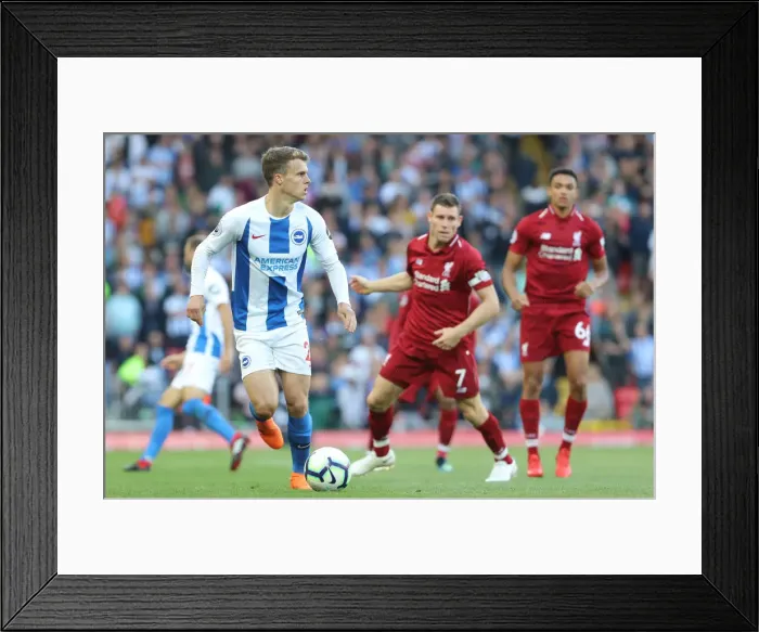 Framed Print : Premier League Showdown: Liverpool vs. Brighton and Hove Albion at Anfield (25AUG18) Framed Print : Premier League Showdown: Liverpool vs. Brighton and Hove Albion at Anfield (25AUG18)