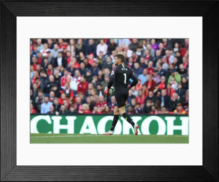 Framed Print : Premier League Showdown: Liverpool vs. Brighton and Hove Albion at Anfield (25AUG18) Framed Print : Premier League Showdown: Liverpool vs. Brighton and Hove Albion at Anfield (25AUG18)