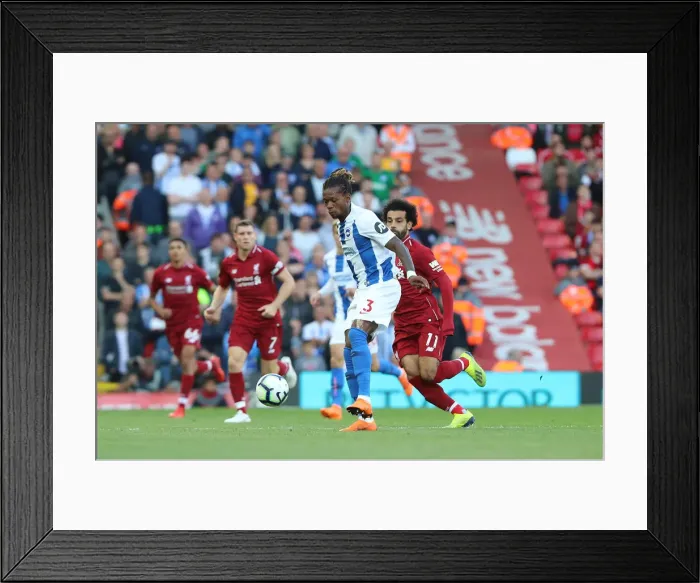 Framed Print : Premier League Showdown: Liverpool vs. Brighton and Hove Albion at Anfield (25AUG18) Framed Print : Premier League Showdown: Liverpool vs. Brighton and Hove Albion at Anfield (25AUG18)