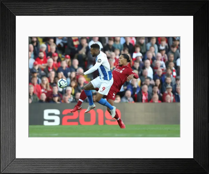 Framed Print : Premier League Showdown: Liverpool vs. Brighton and Hove Albion at Anfield (25AUG18)