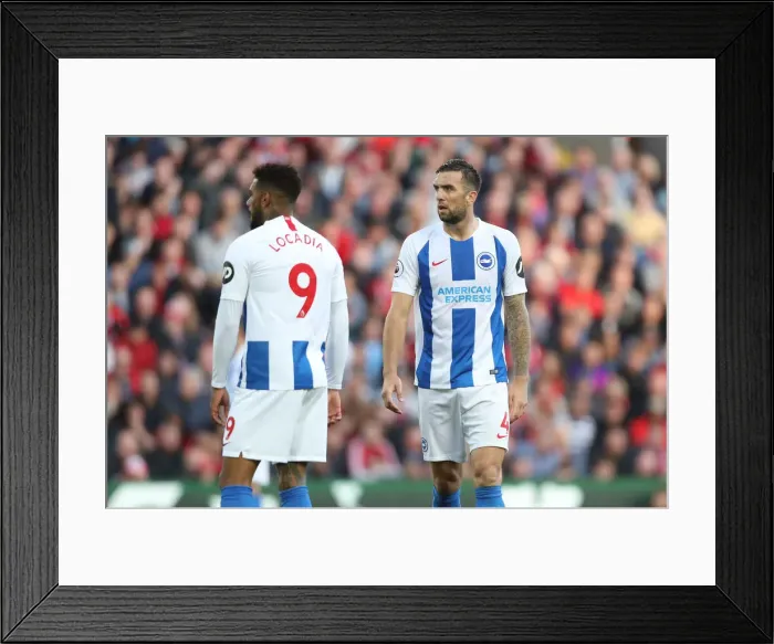 Framed Print : Premier League Showdown: Liverpool vs. Brighton and Hove Albion at Anfield (25AUG18)