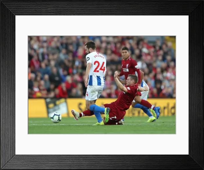 Framed Print : Premier League Showdown: Liverpool vs. Brighton and Hove Albion at Anfield (25AUG18) Framed Print : Premier League Showdown: Liverpool vs. Brighton and Hove Albion at Anfield (25AUG18)