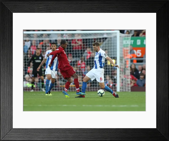 Framed Print : Premier League Showdown: Liverpool vs. Brighton and Hove Albion at Anfield (25AUG18) Framed Print : Premier League Showdown: Liverpool vs. Brighton and Hove Albion at Anfield (25AUG18)