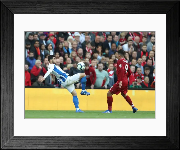 Framed Print : Premier League Showdown: Liverpool vs. Brighton and Hove Albion at Anfield (25AUG18) Framed Print : Premier League Showdown: Liverpool vs. Brighton and Hove Albion at Anfield (25AUG18)