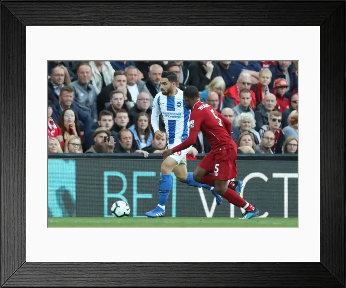 Framed Print : Premier League Showdown: Liverpool vs. Brighton and Hove Albion at Anfield (25AUG18) Framed Print : Premier League Showdown: Liverpool vs. Brighton and Hove Albion at Anfield (25AUG18)