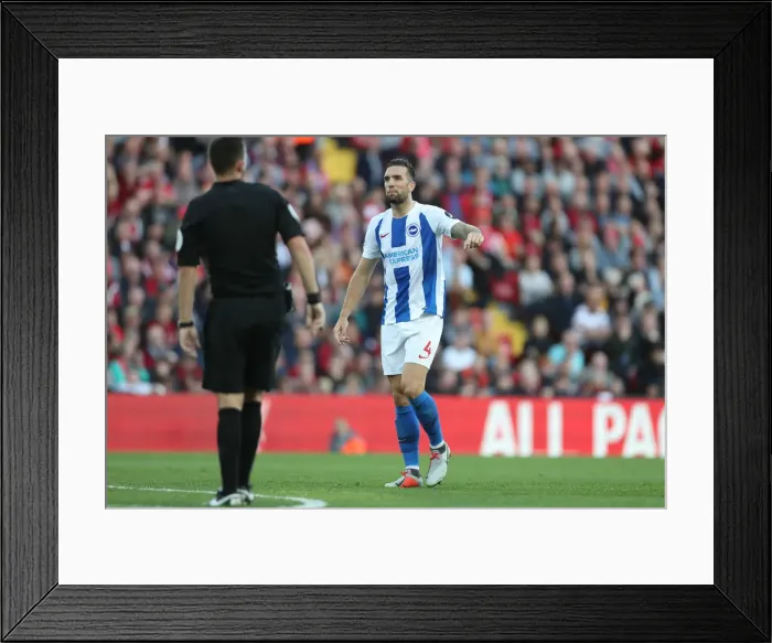 Framed Print : Premier League Showdown: Liverpool vs. Brighton and Hove Albion at Anfield (25AUG18)