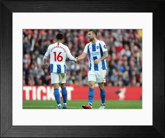 Framed Print : Premier League Showdown: Liverpool vs. Brighton and Hove Albion at Anfield (25AUG18) Framed Print : Premier League Showdown: Liverpool vs. Brighton and Hove Albion at Anfield (25AUG18)