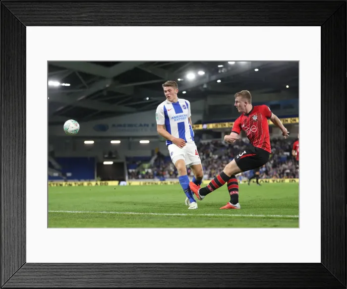 Framed Print : Brighton and Hove Albion vs. Southampton: Carabao Cup Showdown at American Express Community Stadium (28.08.18) Framed Print : Brighton and Hove Albion vs. Southampton: Carabao Cup Showdown at American Express Community Stadium (28.08.18)