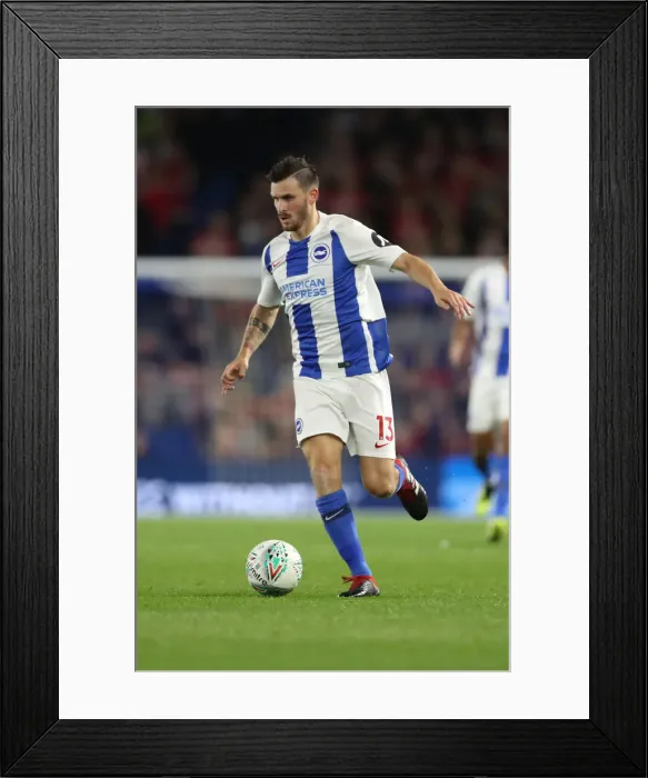 Framed Print : Brighton and Hove Albion vs. Southampton: Carabao Cup Showdown at American Express Community Stadium (28.08.18)
