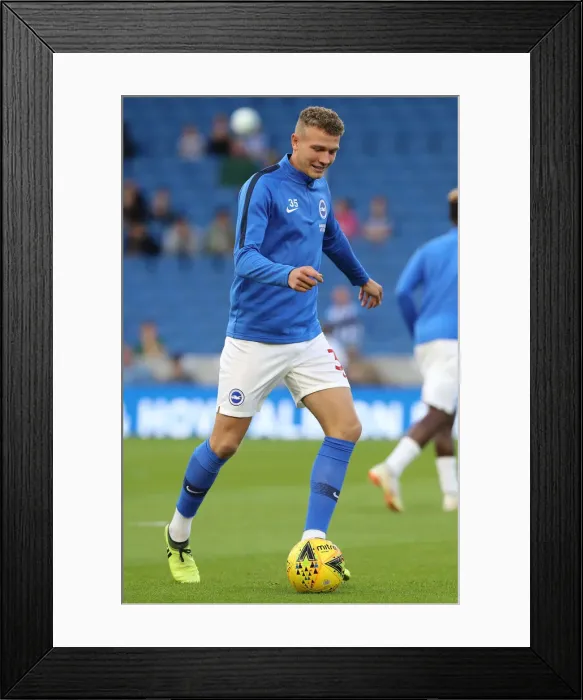 Framed Print : Brighton and Hove Albion vs. Southampton: Clash in the Carabao Cup - August 2018
