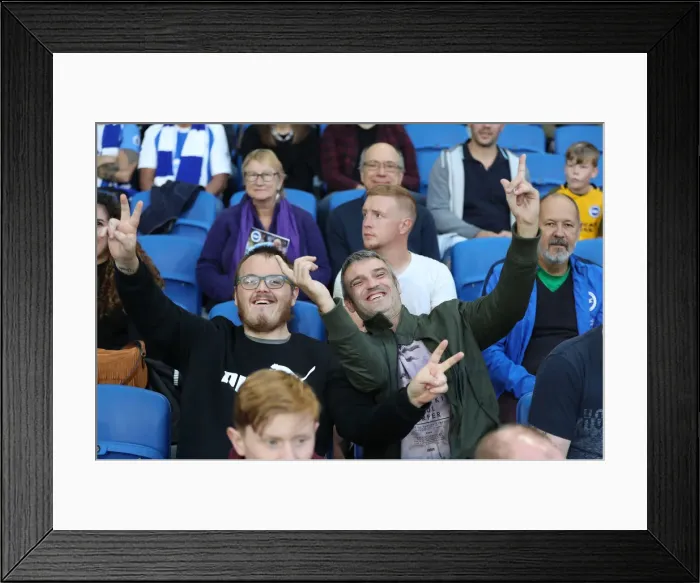 Framed Print : Brighton and Hove Albion vs. Southampton: Carabao Cup Showdown at American Express Community Stadium (28.08.18)