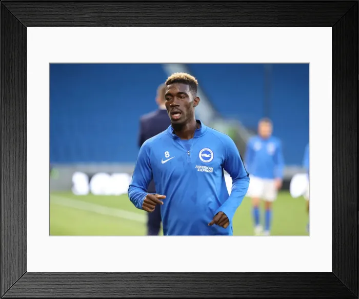Framed Print : Brighton and Hove Albion vs. Southampton: Carabao Cup Showdown at American Express Community Stadium (28.08.18)