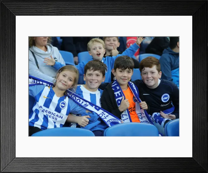 Framed Print : Brighton and Hove Albion vs. Southampton: Carabao Cup Showdown at American Express Community Stadium (28.08.18)