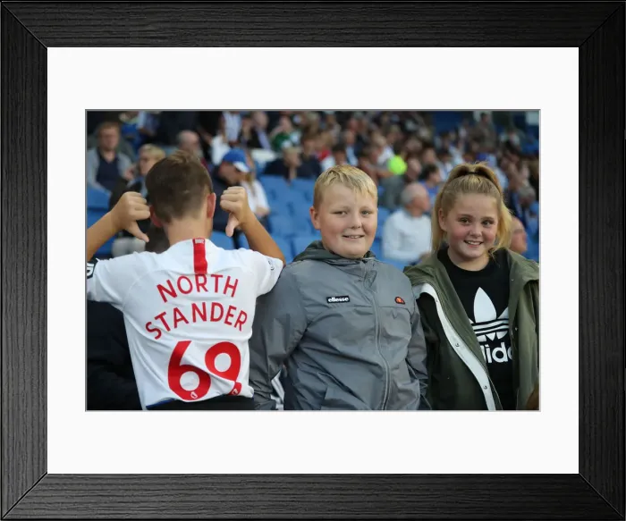 Framed Print : Brighton and Hove Albion vs. Southampton: Carabao Cup Showdown at American Express Community Stadium (28Aug18)