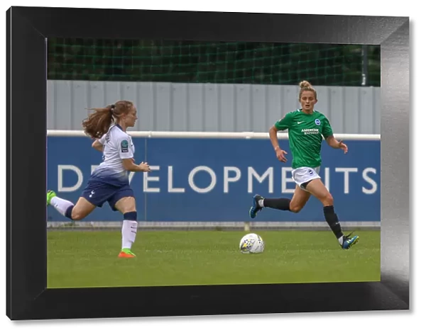Kate Natkiel in Action: Brighton & Hove Albion vs. Tottenham