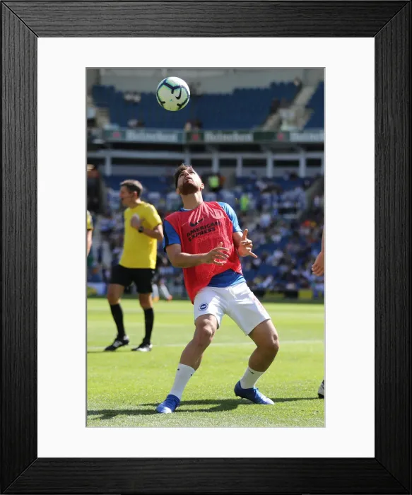 Framed Print : Premier League Showdown: Brighton and Hove Albion vs. Fulham (01SEP18) - American Express Community Stadium Framed Print : Premier League Showdown: Brighton and Hove Albion vs. Fulham (01SEP18) - American Express Community Stadium