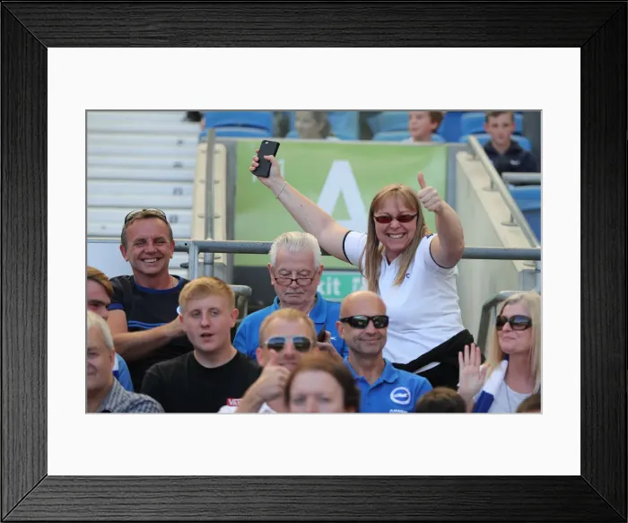 Framed Print : Brighton and Hove Albion vs. Fulham: Premier League Showdown at American Express Community Stadium (September 1, 2018) Framed Print : Brighton and Hove Albion vs. Fulham: Premier League Showdown at American Express Community Stadium (September 1, 2018)