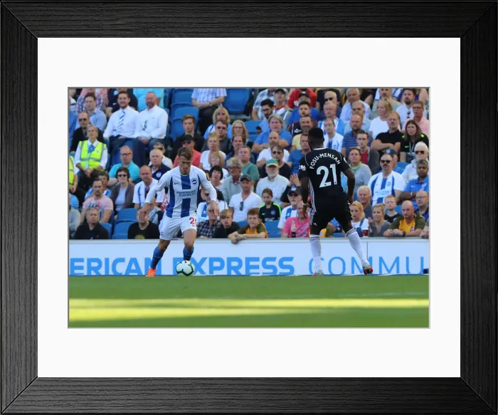 Framed Print : Brighton and Hove Albion vs. Fulham: Premier League Showdown at American Express Community Stadium (September 1, 2018) Framed Print : Brighton and Hove Albion vs. Fulham: Premier League Showdown at American Express Community Stadium (September 1, 2018)