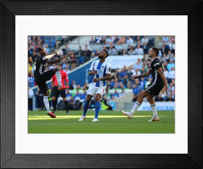 Framed Print : Brighton and Hove Albion vs. Fulham: Premier League Showdown at American Express Community Stadium (September 1, 2018) Framed Print : Brighton and Hove Albion vs. Fulham: Premier League Showdown at American Express Community Stadium (September 1, 2018)