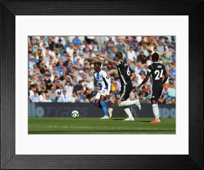 Framed Print : Brighton and Hove Albion vs. Fulham: Premier League Showdown at American Express Community Stadium (September 1, 2018) Framed Print : Brighton and Hove Albion vs. Fulham: Premier League Showdown at American Express Community Stadium (September 1, 2018)