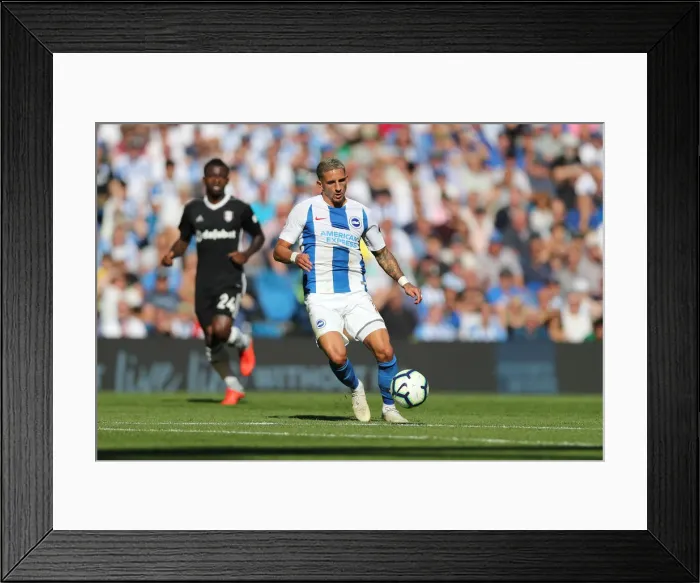 Framed Print : Brighton and Hove Albion vs. Fulham: Premier League Showdown at American Express Community Stadium (September 1, 2018) Framed Print : Brighton and Hove Albion vs. Fulham: Premier League Showdown at American Express Community Stadium (September 1, 2018)