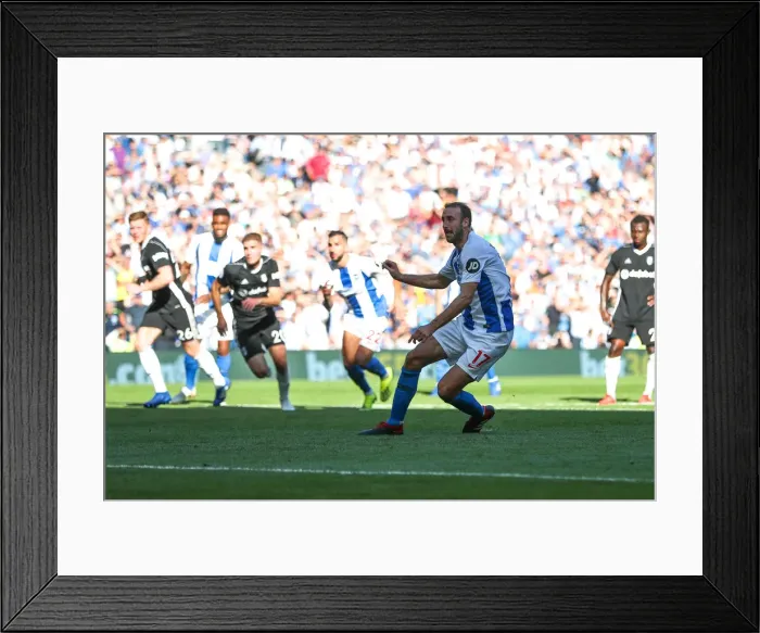 Framed Print : Brighton and Hove Albion vs. Fulham: Premier League Showdown at American Express Community Stadium (01SEP18) Framed Print : Brighton and Hove Albion vs. Fulham: Premier League Showdown at American Express Community Stadium (01SEP18)